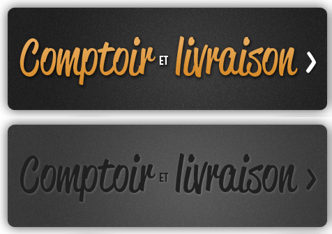 Comptoir et livraison