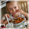 Enfant au Roy Jucep avec une poutine! 